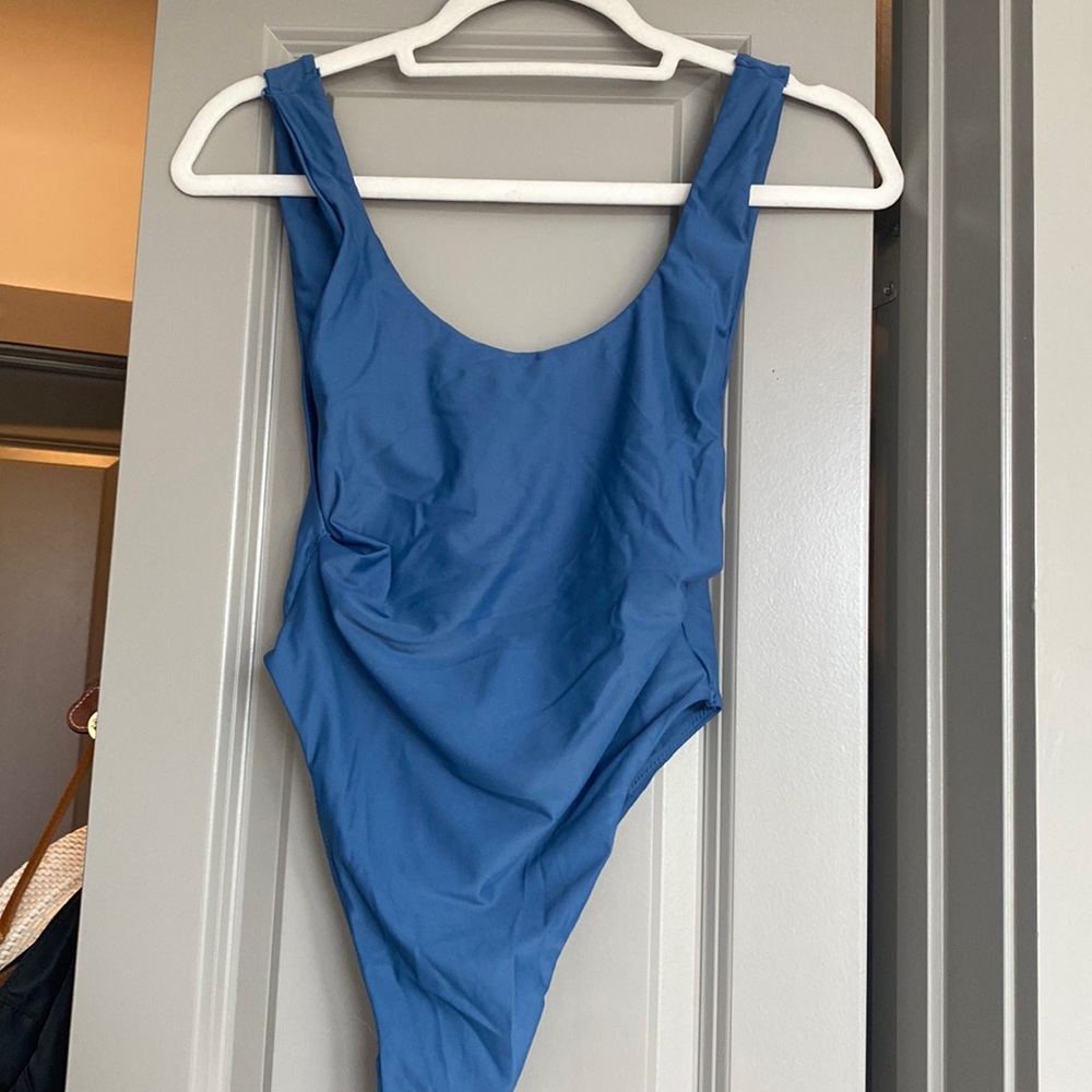 Womens aerie high leg, cheeky one piece